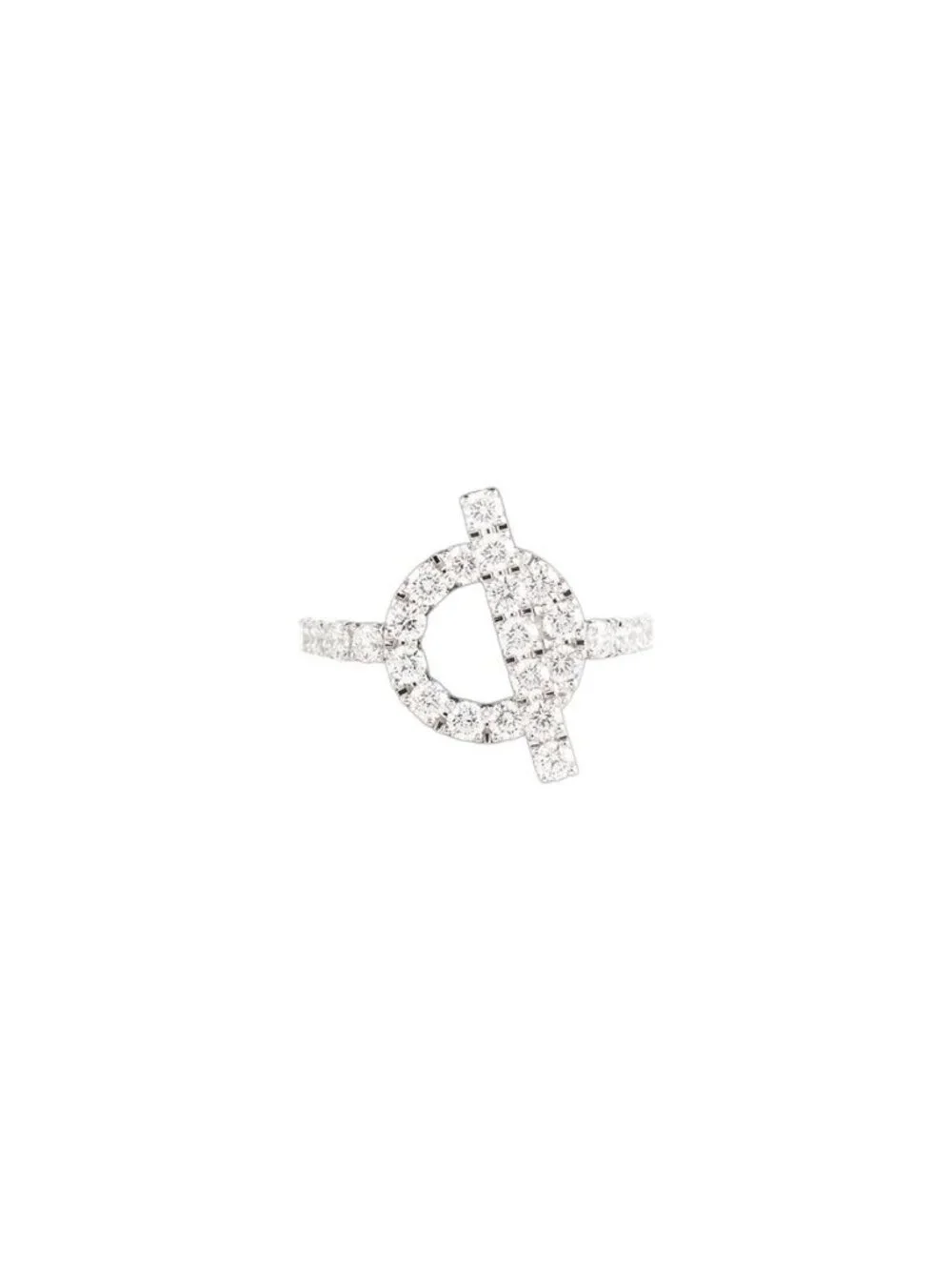 Hermes Ring Finesse White Gold